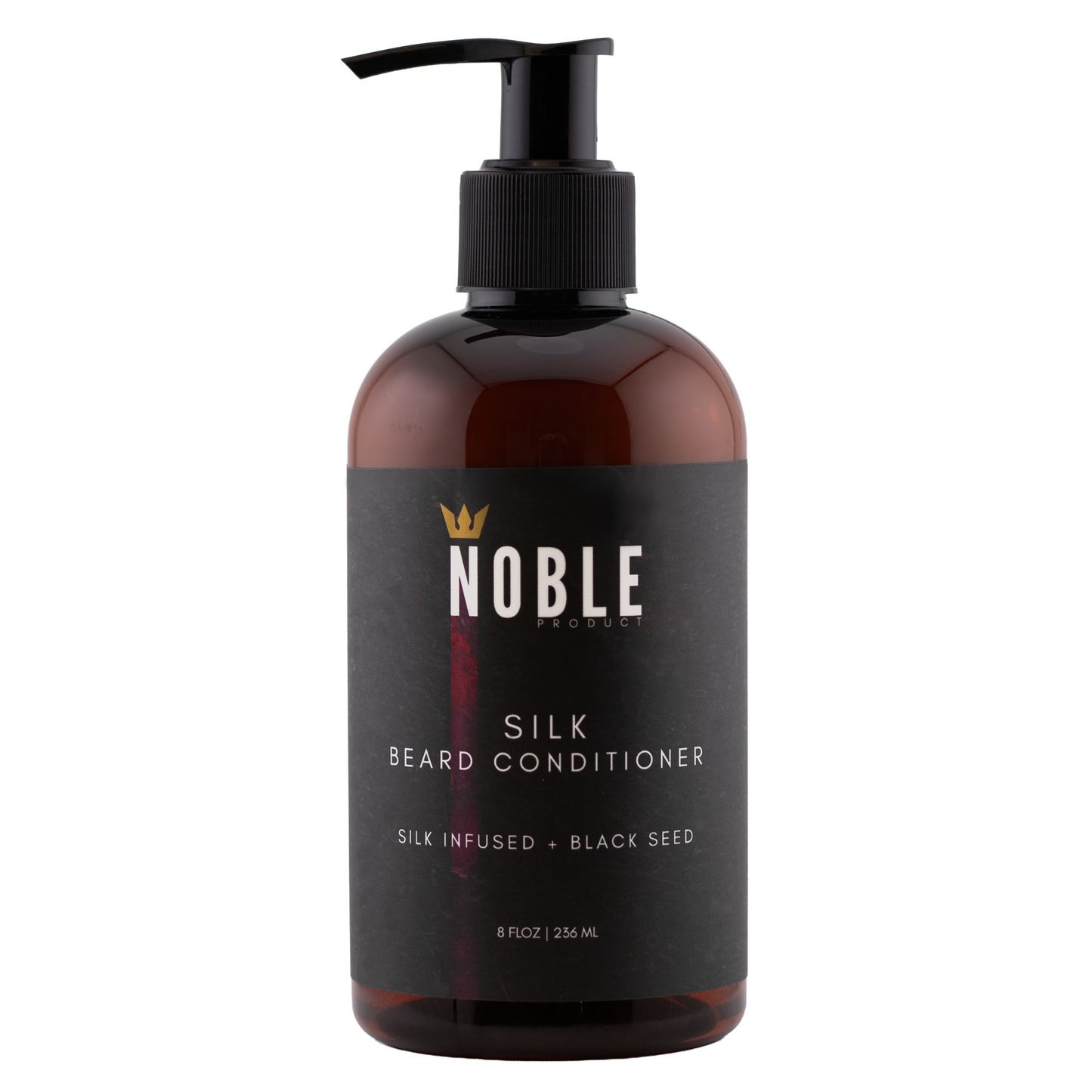 Silk Infused Beard Conditioner – 8oz Deep Conditioning Rinse For All Beards With Hydrolyzed Silk & Black Seed Oil