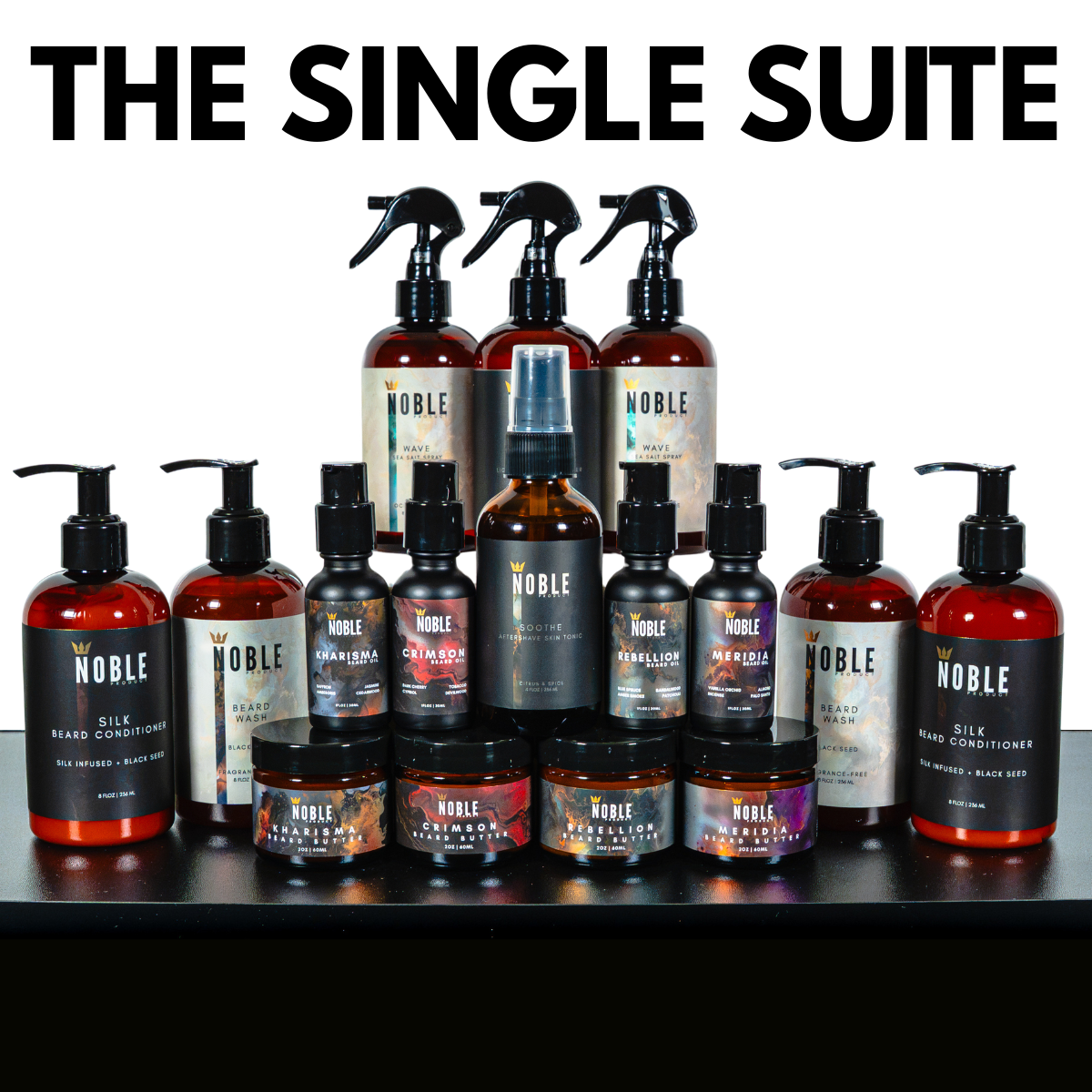 Noble Single Suite Wholesale Bundle | Wholesale Starter Shelf for Barbershops