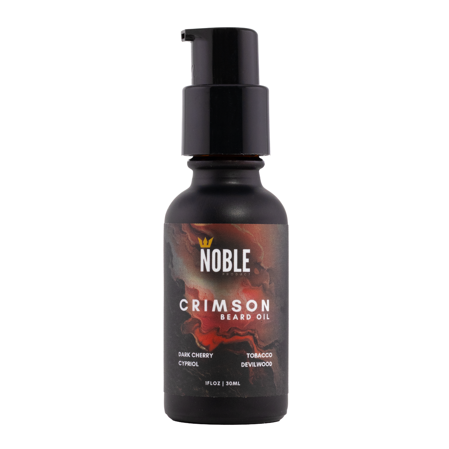 CRIMSON BEARD OIL | DARK CHERRY, TOBACCO, CYPRIOL & DEVILWOOD