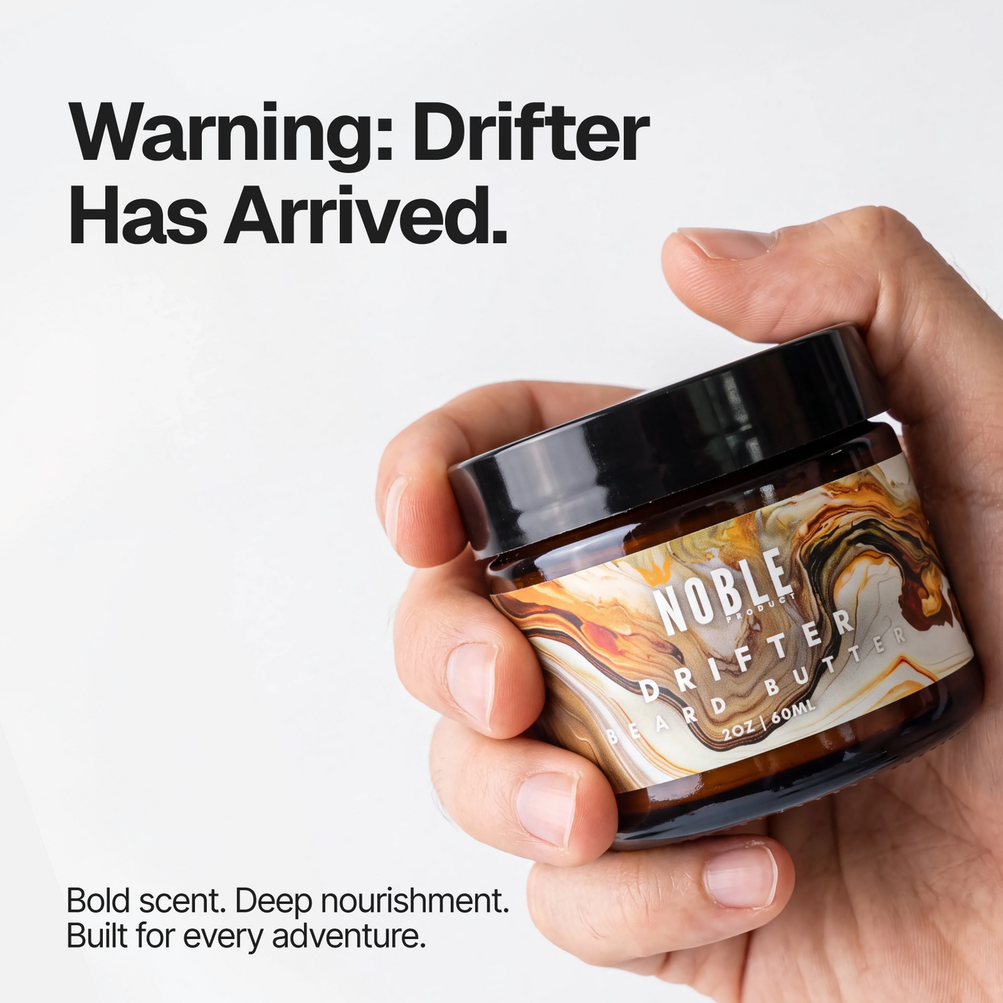 DRIFTER BEARD BUTTER | VANILLA BEAN, TOBACCO FLOWER, COCOA & GINGER SPICE