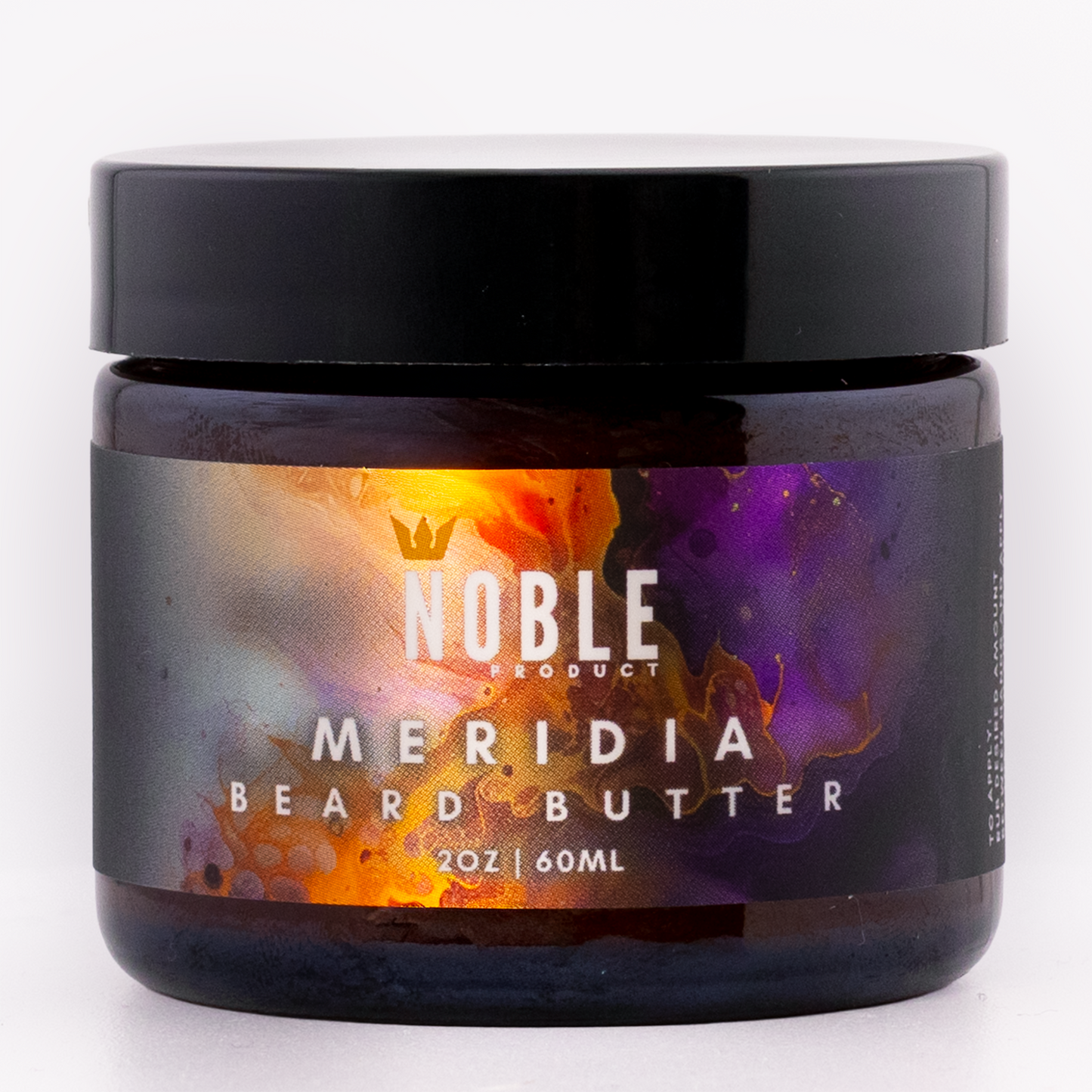 MERIDIA BEARD BUTTER | VANILLA ORCHID, ALMOND, INCENSE & PALO SANTO