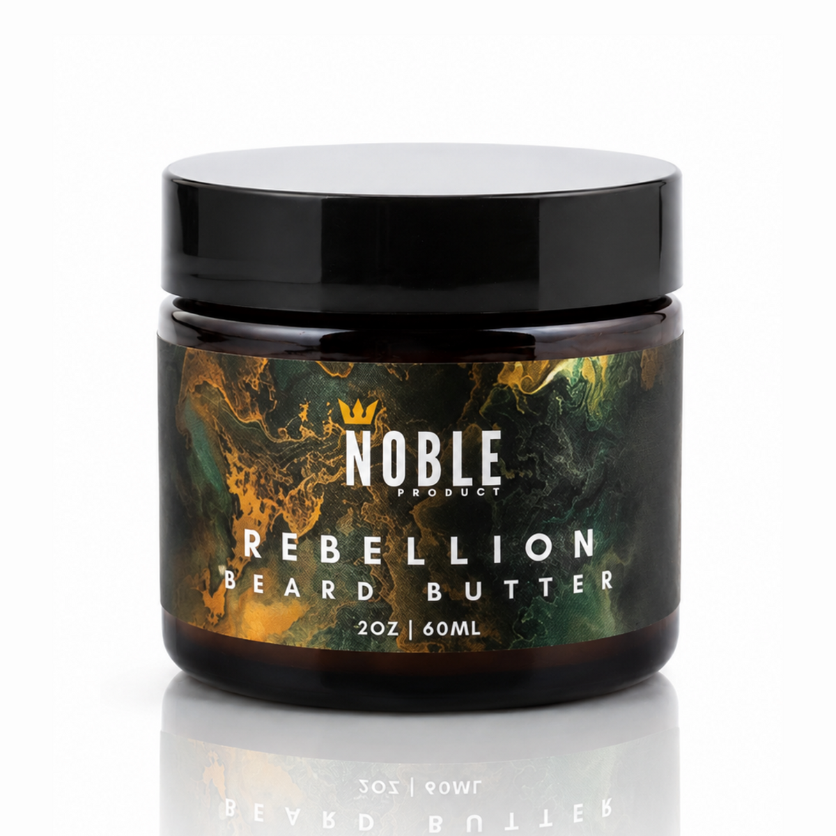 REBELLION BEARD BUTTER | BLUE SPRUCE, AMBER SMOKE, SANDALWOOD, CEDARWOOD & PATCHOULI