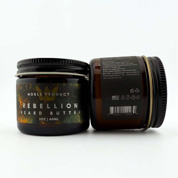 REBELLION BEARD BUTTER | BLUE SPRUCE, AMBER SMOKE, SANDALWOOD, CEDARWOOD & PATCHOULI