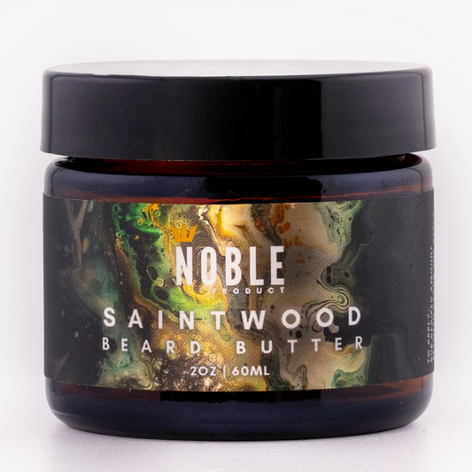 SAINTWOOD BEARD BUTTER | GUAIAC WOOD, FRANKINCENSE, CEDARWOOD & SOFT MUSK