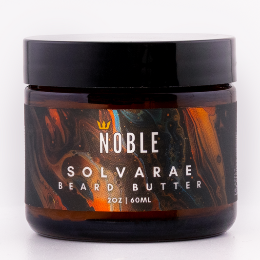 SOLVARAE BEARD BUTTER | BLACK PEPPER, CARDAMOM, LEATHER & EXOTIC OUD