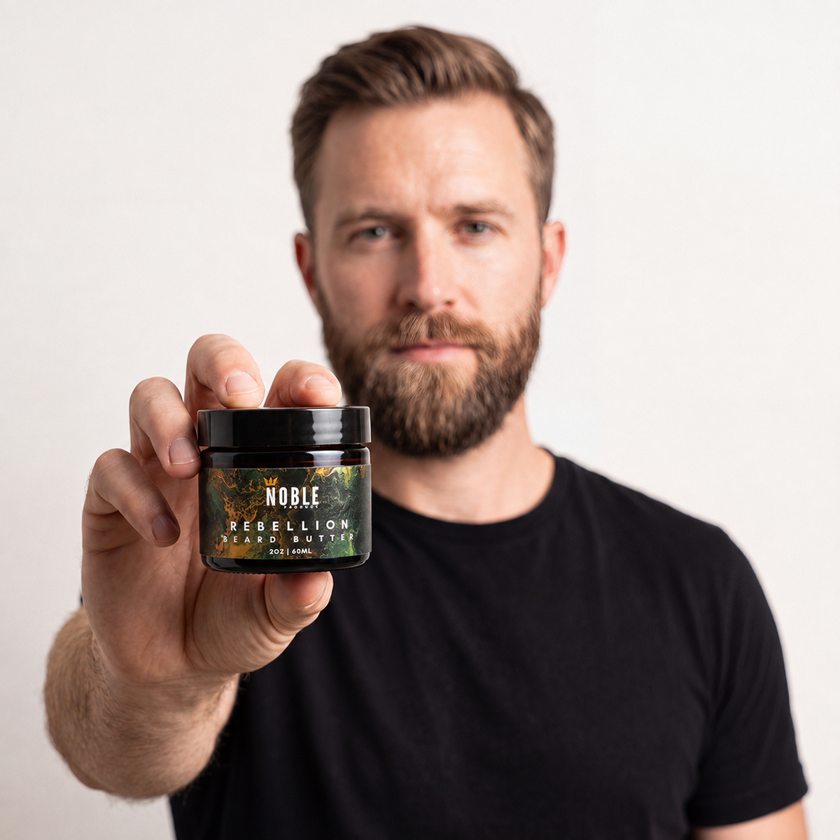 REBELLION BEARD BUTTER | BLUE SPRUCE, AMBER SMOKE, SANDALWOOD, CEDARWOOD & PATCHOULI