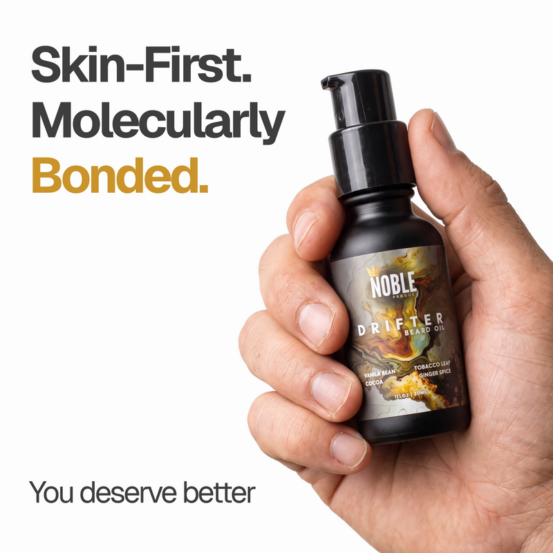 Drifter Beard Oil | Lightweight Hydration | Vanilla Bean, Tobacco Flower & Ginger Spice | 1 oz