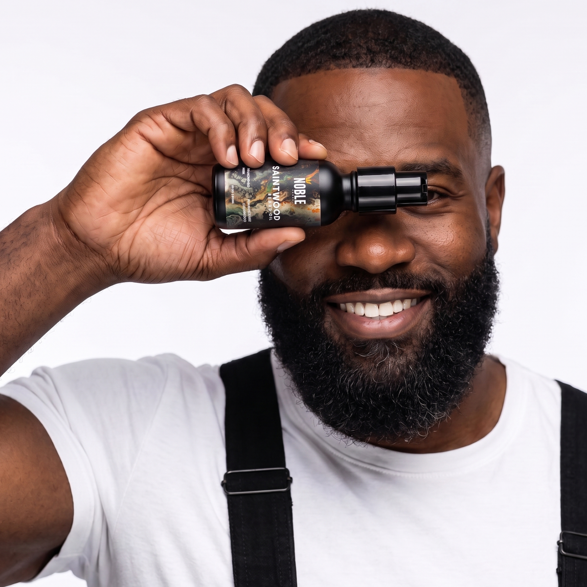 Saintwood Beard Oil | Lightweight Hydration | Guaiac Wood & Frankincense | 1 oz
