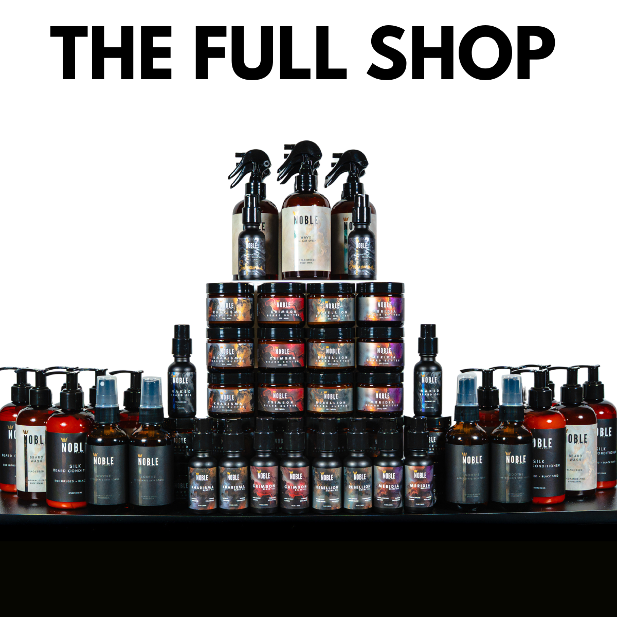 Noble Full Shop Wholesale Bundle | Complete Wholesale Line for Barbershops
